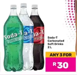 Game Soda-T Carbonated Soft Drinks offer