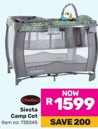 Game Siesta Camp Cot offer