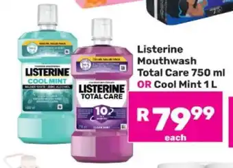 Game LISTERINE MOUTHWASH offer