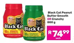 Game Black Cat Peanut Butter Smooth OR Crunchy 800 g offer