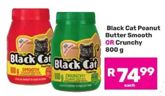 Game Black Cat Peanut Butter Smooth OR Crunchy 800 g offer
