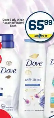 Pick n Pay Dove Body Wash Assorted 400ml Each offer