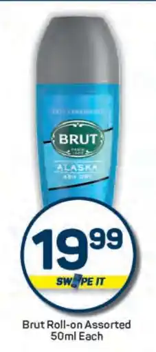 Pick n Pay Brut Roll-on Assorted 50ml Each offer