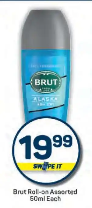 Pick n Pay Brut Roll-on Assorted 50ml Each offer