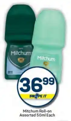 Pick n Pay Mitchum Roll-on Assorted 50ml Each offer