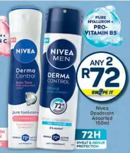 Pick n Pay Nivea Deodorant Assorted 150ml offer