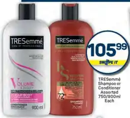 Pick n Pay TRESemmé Shampoo or Conditioner Assorted 750/900ml Each offer