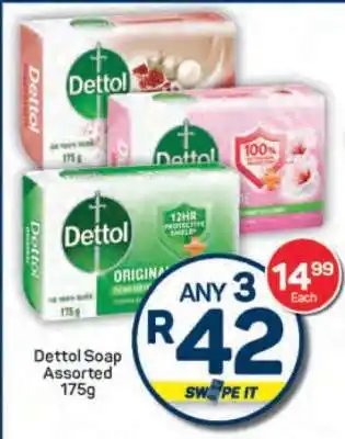 Pick n Pay Dettol Soap Assorted 175g offer