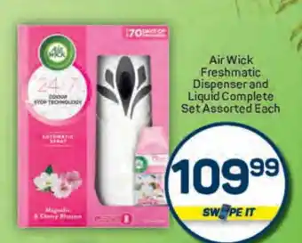 Pick n Pay Air Wick Freshmatic Dispenser and Liquid Complete Set Assorted Each offer