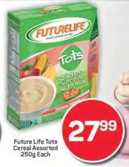 Pick n Pay Future Life Tots Cereal Assorted 250g Each offer