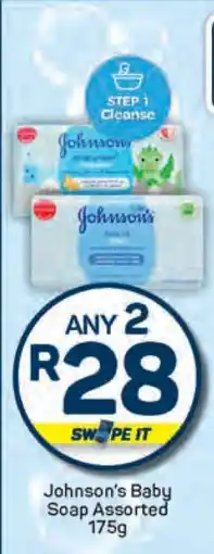 Pick n Pay Johnson's Baby Soap Assorted 175g offer