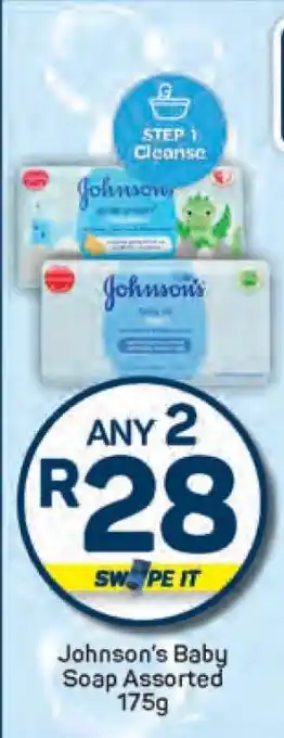 Pick n Pay Johnson's Baby Soap Assorted 175g offer