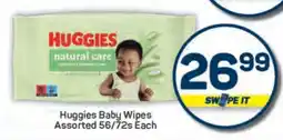 Pick n Pay Huggies Baby Wipes Assorted 56/72s Each offer