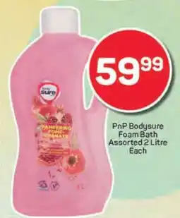 Pick n Pay PnP Bodysure Foam Bath Assorted 2 Litre Each offer
