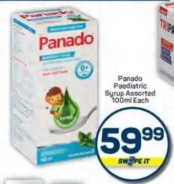 Pick n Pay Panado Paediatric Syrup Assorted 100ml Each offer