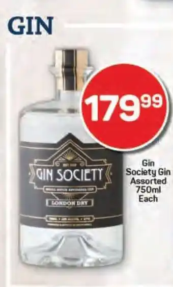 Gin Society Gin Assorted 750ml Each