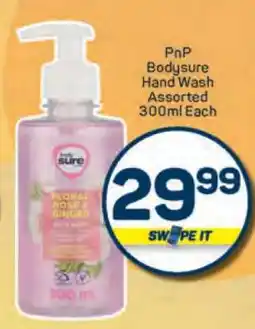 Pick n Pay PnP Bodysure Hand Wash Assorted 300ml Each offer