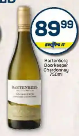 Pick n Pay Hartenberg Doorkeeper Chardonnay 750ml offer