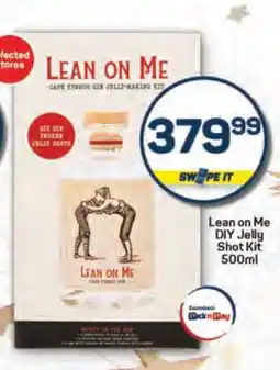 Pick n Pay Lean on Me DIY Jelly Shot Kit 500ml offer