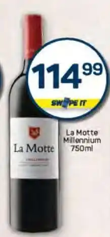 Pick n Pay La Motte Millennium 750ml offer