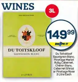 Pick n Pay Du Toitskloof Sauvignon Blanc offer