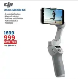 Incredible Connection Dji Osmo Mobile SE offer