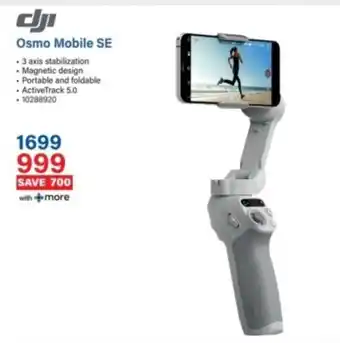 Incredible Connection Dji Osmo Mobile SE offer
