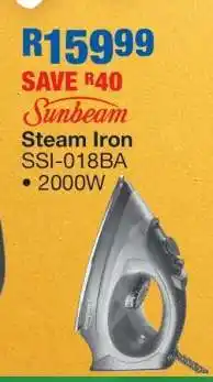 OK Furniture Sunbeam Steam Iron SSI-018BA offer