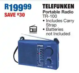 OK Furniture TELEFUNKEN Portable Radio TR-100 offer