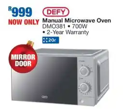 OK Furniture DEFY Manual Microwave Oven offer