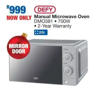 OK Furniture DEFY Manual Microwave Oven offer