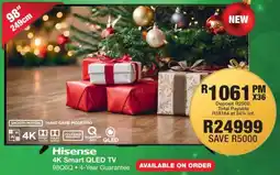 OK Furniture Hisense 4K Smart QLED TV offer