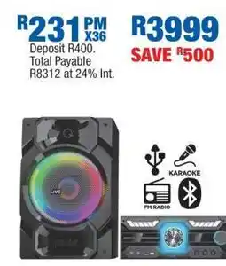 OK Furniture JVC Speaker System offer