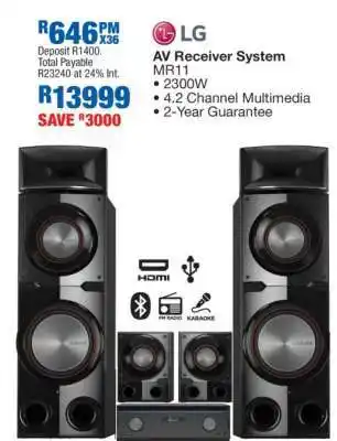 OK Furniture LG AV Receiver System MR11 offer