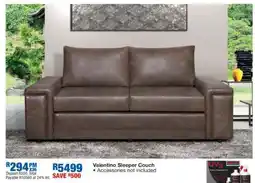 OK Furniture Valentino Sleeper Couch offer
