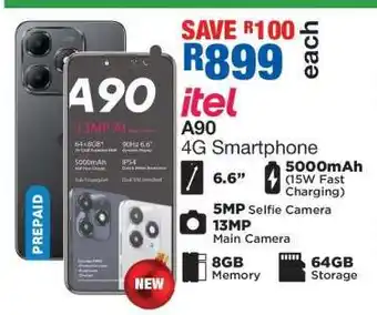 OK Furniture itel A90 4G Smartphone offer