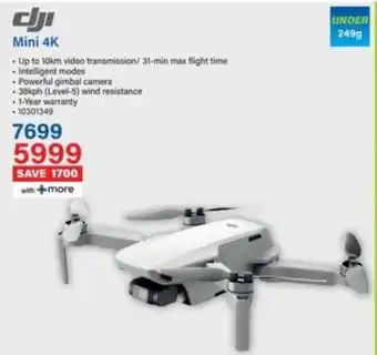 Incredible Connection Dji Mini 4K offer