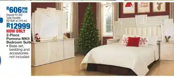OK Furniture 2-Piece Pomona MKII Bedroom Suite offer