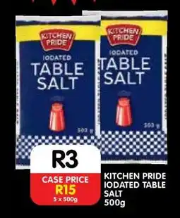 Shoprite KITCHEN PRIDE IODATED TABLE SALT offer