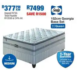 OK Furniture 152cm Georgia Base Set offer