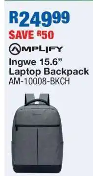 OK Furniture Amplify Ingwe 15.6” Laptop Backpack offer