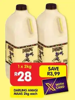 Shoprite DARLING AMASI MAAS 2kg each offer