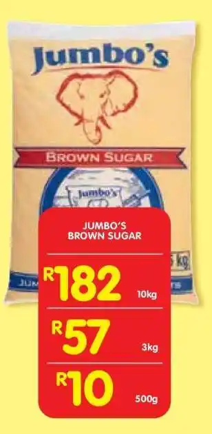 Shoprite JUMBO’S BROWN SUGAR offer