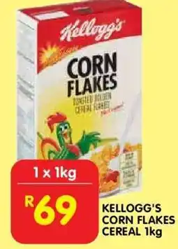 Shoprite Kellogg's Corn Flakes Cereal 1kg offer
