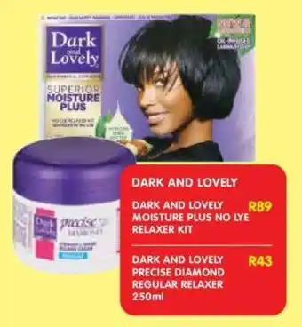 Shoprite DARK AND LOVELY MOISTURE PLUS NO LYE RELAXER KIT offer