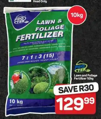 Pick n Pay Hypermarket Lawn and Foliage Fertilizer 10kg offer