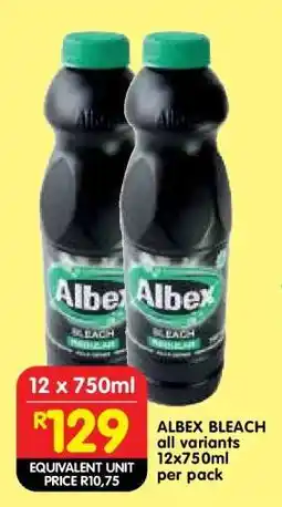 Shoprite ALBEX BLEACH offer