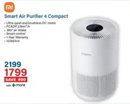 Incredible Connection Xiaomi Smart Air Purifier 4 Compact offer