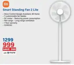 Incredible Connection Xiaomi Smart Standing Fan 2 Lite offer