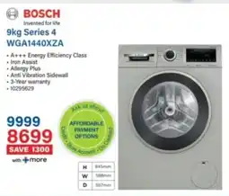 Incredible Connection BOSCH Series 4 WGA1440XZA offer